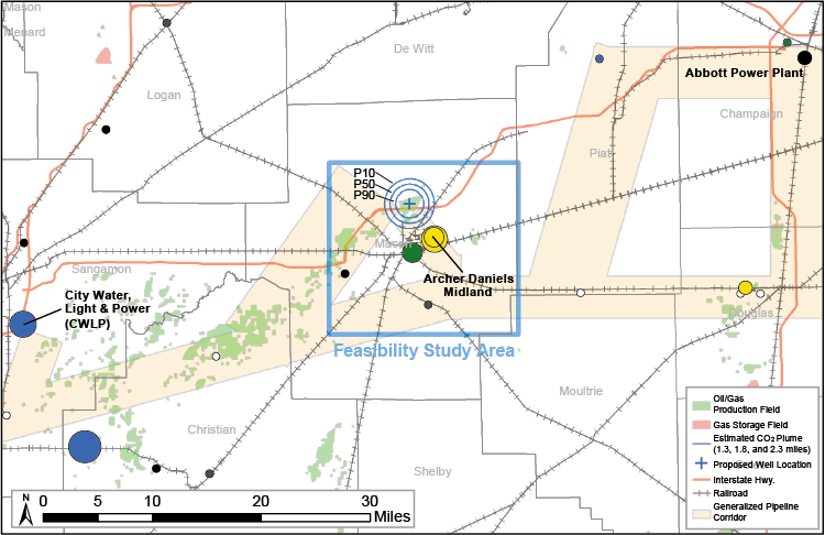 Feasibility project map