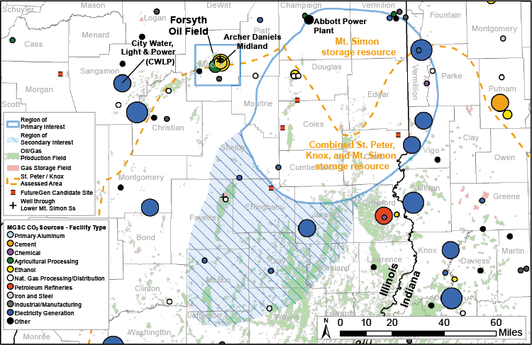 Pre-feasibility project map